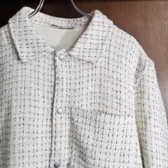 zara ツイードジャケット