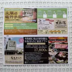 有馬温泉 太閤の湯 通行手形 2026年6月30日 割引クーポン券