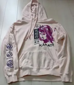 24KARATS パーカー ピンク Lサイズ