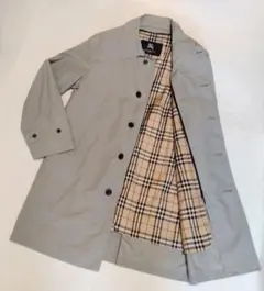 ■極美品■BURBERRY LONDON■ステンカラーコート■Lサイズ■グレー■