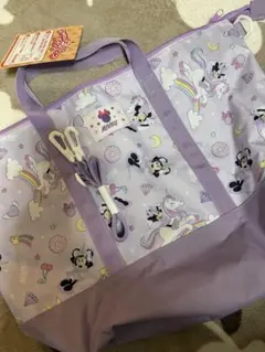 2way トートバッグ ショルダーバッグ　ユニコーン　ミニーマウス