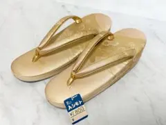 和装 草履　ゴールド　金　24cm 未使用品