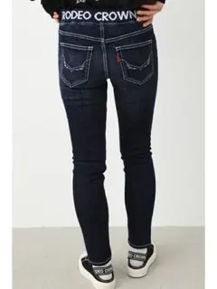 RODEO CROWN ダークブルー スキニーデニム