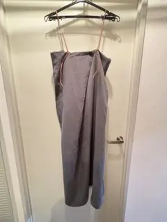 新品未使用　レイヤード ワンピース　QVC Lサイズ　婦人服　スリットワンピース