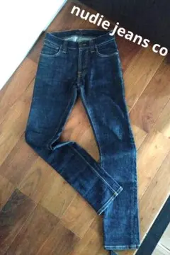 【nudie jeans co 濃紺 スキニーデニム Skinny 】ヌーディのサムネイル