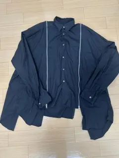 BLACK COMME des GARÇONS AD2025 ジップシャツ Mのサムネイル