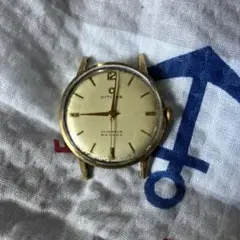 CITIZEN 手巻き腕時計 14K GOLD FILLED