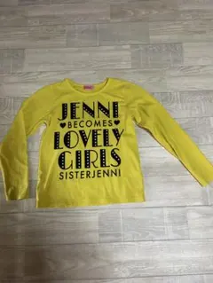 SISTER JENNI イエロー長袖カットソー
