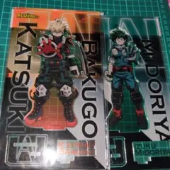 僕のヒーローアカデミア　爆豪勝己　緑谷出久　アクリルスタンド　アクスタ