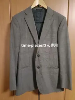 green label relaxing チェック柄 ビジネススーツ 上下セット