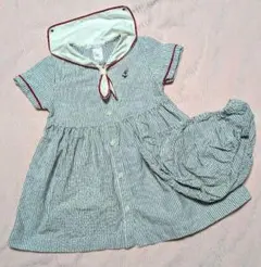 セーラー ストライプ ワンピース 12-18m janie and jack