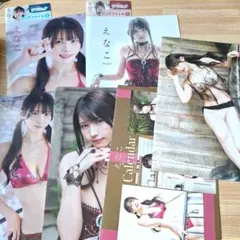 【匿名配送】漫画アクション えなこ ローソン限定クリアファイル2種