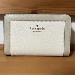 ケイトスペード　レナ カラーブロックミディアムコンパクトバイフォールドウォレット