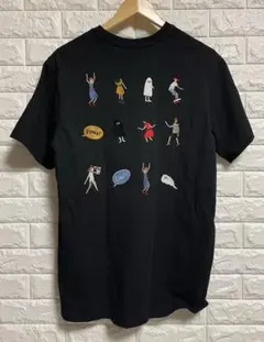 ader error アーダーエラー　刺繍Tシャツ　黒 サイズフリーのサムネイル