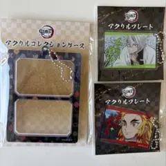 【新品未開封】鬼滅の刃 全集中展 アクリルコレクションケースD＆プレート2種