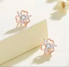 e135ピアス レディース 人気 最高級ジルコニア ピアス 18金