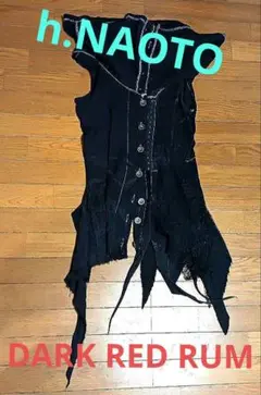 h.naoto クレープ シャツ Gothic