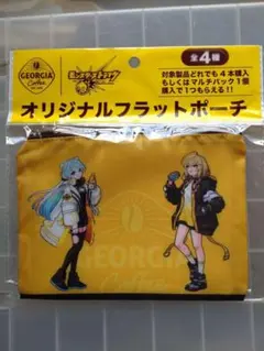 GEORGIA　✖　モンスターストライク　オリジナルフラットポーチ　1種