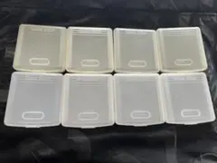 ゲームギア カートリッジケース 8個セット【純正品】【やや傷や汚れあり】のサムネイル