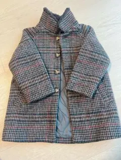 ZARA チェック柄コート 3-4歳用