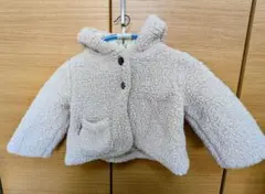 【キムラタン】フリースジャケット フード付き