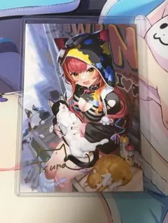 ぶいすぽっ！ 猫汰つな 誕生日記念 2025 複製サイン入りポストカード