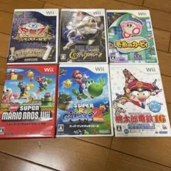 Wii ゲーム 6本セット