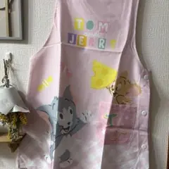 セール中♡【新品】トムジェリエプロン　ピンクのサムネイル