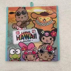 新品未使用　ハワイ サンリオバッグ　日焼け キティ マイメロ ポチャッコ クロミ