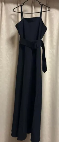 GRL ブラック キャミワンピース