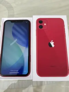 Apple iPhone 11 赤128GB