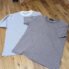 NANO universe ボーダーTシャツ 2枚セットのサムネイル