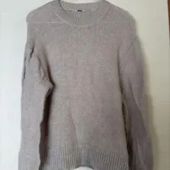 Mila Owen ベージュ モヘアニット