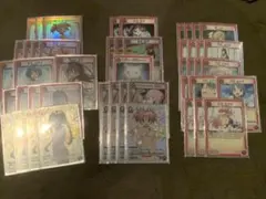 ユニオンアリーナ まどかマギカ 赤魔法少女 デッキ パーツ付き 一部