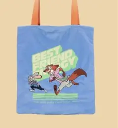 ズートピア2 ラウンドワン トートバッグ ニック＆ジュディー ディズニー　バック