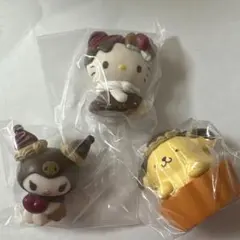 サンリオ　ガチャ　チョコレートドール クロミ　ポムポムプリン　ハローキティ