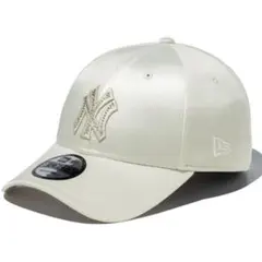 ニューエラ 9FORTY ラインストーン ホワイト アイボリー ヤンキース