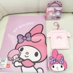 マイメロディ サンリオ クリアファイル カード用ホルダー マイメロハッピーセット