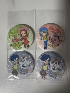デジモンアドベンチャー 缶バッジ 応援ver. 泉光子郎 テントモン