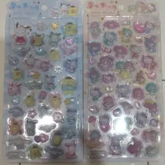 うるちゅるポップシール　サンリオキャラクターズ2シートセット