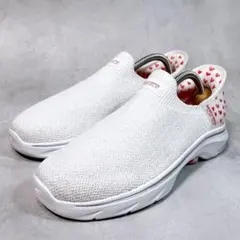 ☆美品☆【スケッチャーズ】GO WALK7 (24) スリップインズ　白