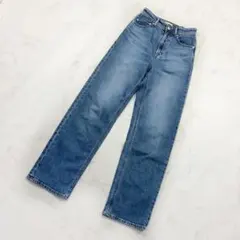 ヤヌーク　LEA ボーイズルーズ　ストレートデニムパンツ　24 ルーズ　レア
