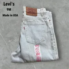 【M86】希少02年USA製Levi'sストライプワークデニムペインターパンツ