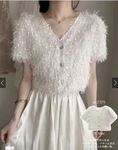 GRL シャギークロップド丈カーディガン[ac2379]