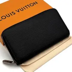 ルイ ヴィトン ジッピーウォレット エピ ノワール 長財布 ラウンドファスナー