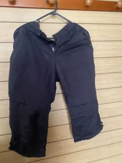 黒 ハーフパンツ ジッパー付き