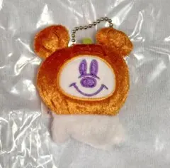 新品　ディズニーハロウィン2025 ぬいぐるみチャーム　パンプキン　シークレット