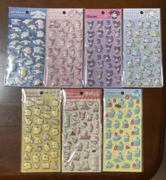 ダイソー サンリオ ぷくっとシール 7種類セット