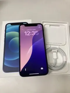 iPhone 12 mini 64GB ブルー　K1946