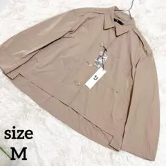 【UNIQLO】+J オーバーサイズシャツジャケット 未使用品 M 撥水加工